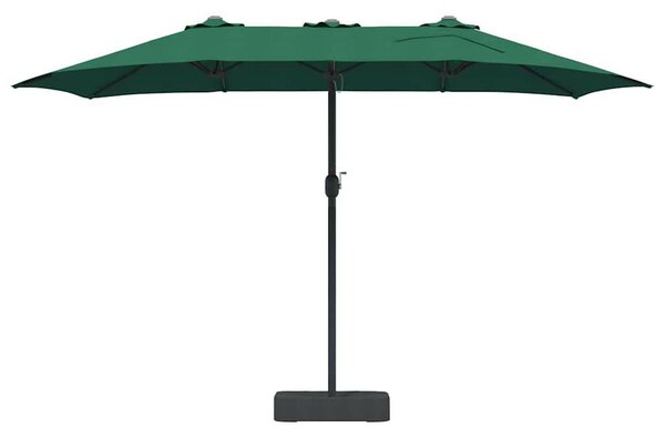 Kerti napernyő Zöld 385 x 209 x 244 cm szövet