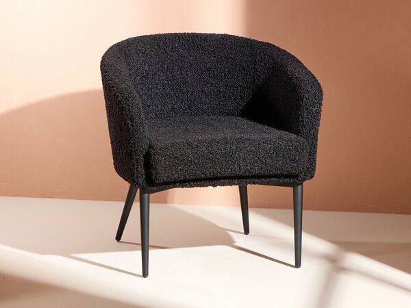 Fotel Dallas 4678, Kárpit, 70x66x64cm, Fekete