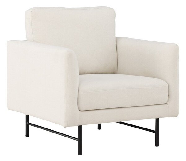 Fotel Dallas 4698, Kárpit, 68x87x86cm, Fekete, Fehér