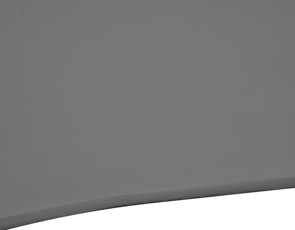 Outsunny kerti napernyő 360°-os forgathatósággal, karral, kereszttalppal és szellőzőnyílással, Ø256x245 cm, sötétszürke