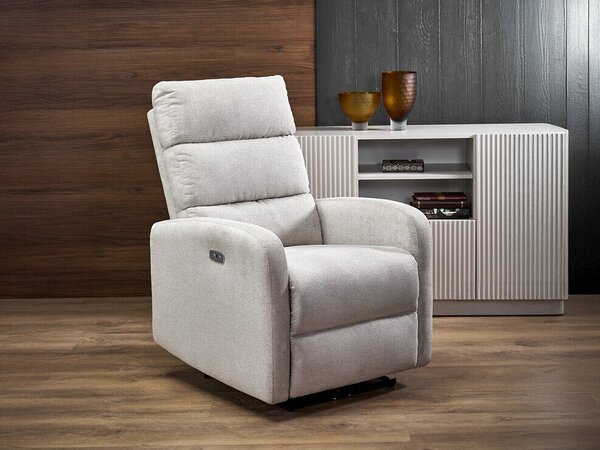 Relax fotel Houston 1902, Kárpit, 87x75x95cm, Bézs