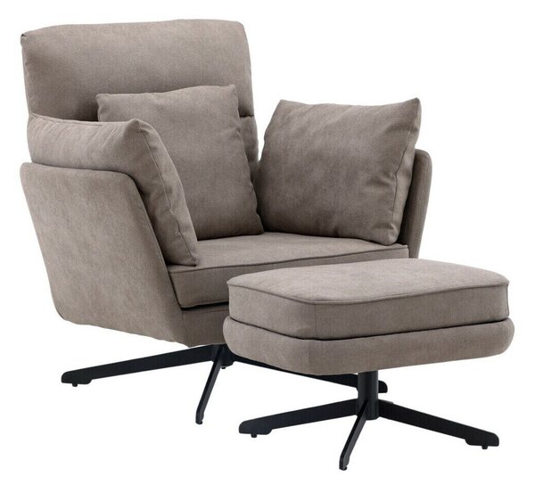 Fotel Dallas 4783, Kárpit, 93x96x85cm, Szürke