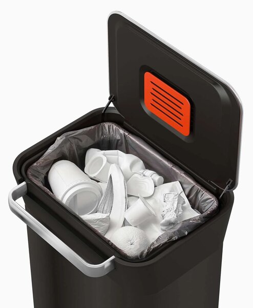Joseph Joseph Titan 30 literes Kompresszoros szemetes - Fekete