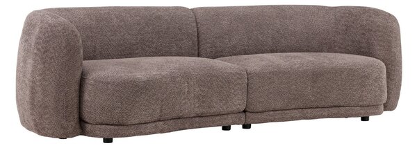 Kanapé Dallas 4838, Kárpit, 80x268x91cm, Barna