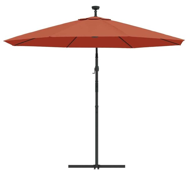 VidaXL Konzolos Napernyő - Terrakotta - 300cm