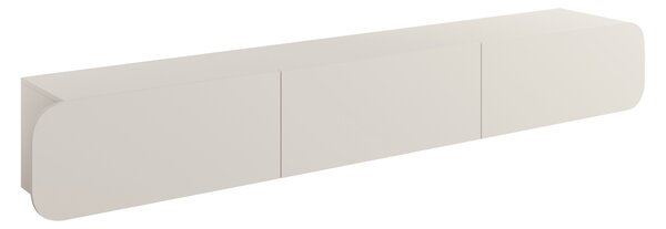 TV-állvány Mara, Laminált forgácslap, 34x240x36cm, Kasmír
