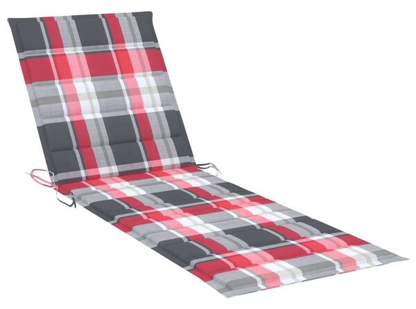 VidaXL Fa Napozóágy - Állítható - 198cm