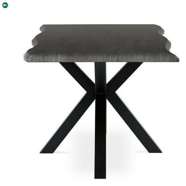 Étkezőasztal 180×90 cm, MDF, Szürke Tölgy. HT-F4618 GREY