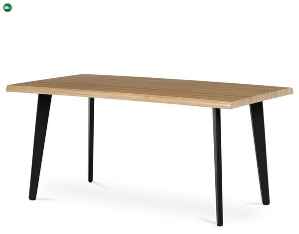Étkezőasztal 160×90 cm, MDF, Vad Tölgy. HT-F4416 OAK