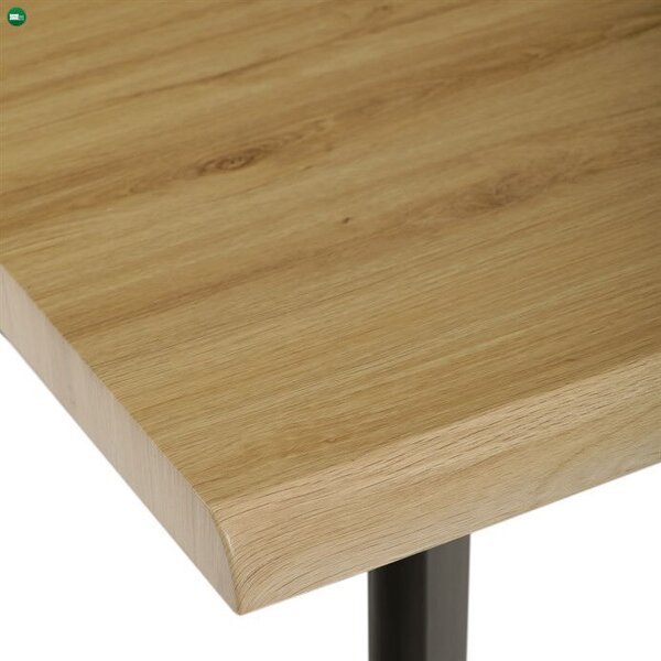 Étkezőasztal 160×90 cm, MDF, Vad Tölgy. HT-F4416 OAK