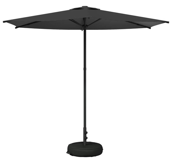 VidaXL Kerti napernyő alappal 270 x 270 cm Poliészter Négyszögletes