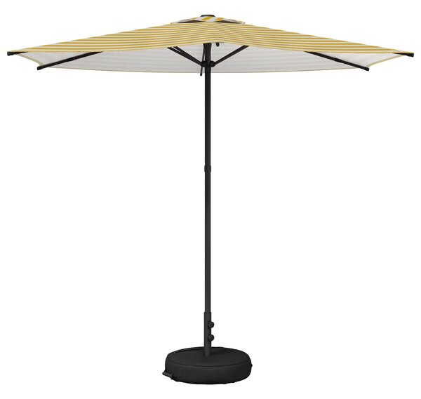 VidaXL Kerti napernyő alappal 270 x 270 cm Poliészter Négyszögletes