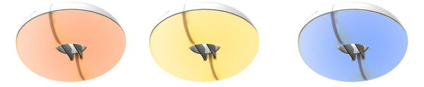 Newgarden LED-es újratölthető lámpa Lima, IP54, RGBW, napellenzővel, dimmelhető, Fehér / opál, Műanyag, Modern