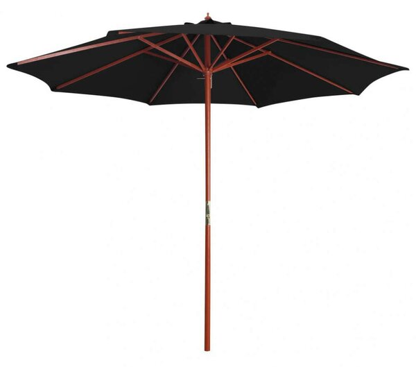VidaXL Napernyő - Fekete - 300 cm