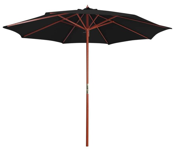 VidaXL Napernyő - Fekete - 300 cm