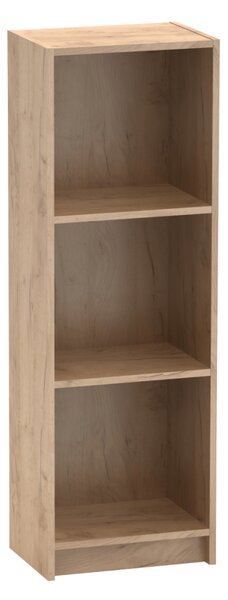 KONDELA Polcos szekrény, artisan tölgy, VIKI TYP 1