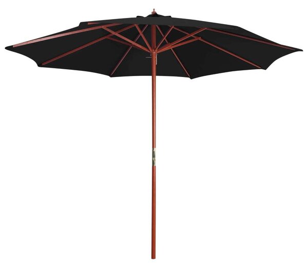 VidaXL Napernyő - Fekete - 300 cm