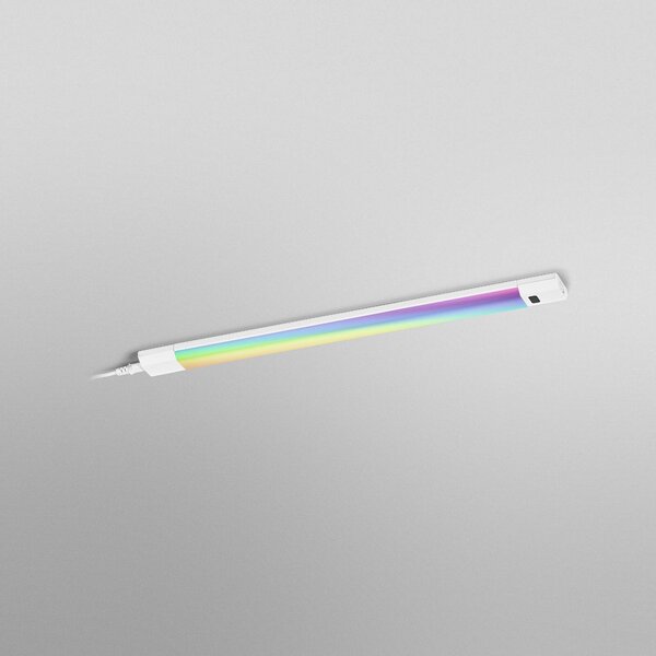 OSRAM LED pult alatti lámpa Linear Edge Sensor RGBW 50 cm fehér, dimmelhető, Fehér / opál, Konyha, Alumínium