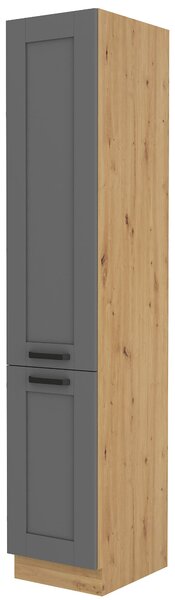 Élelmiszer szekrény Lucid 40 DK 210 2F (artisan tölgy + dustgrey)