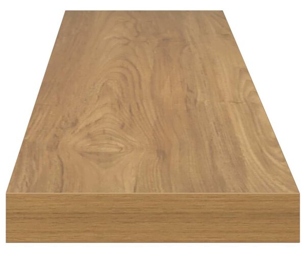 VidaXL Falpolc Falra szerelhető 4 pcs Barna 120 x 23,5 x 4 cm Faanyag