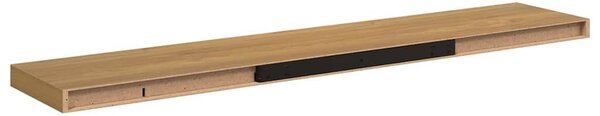VidaXL Falpolc Falra szerelhető 4 pcs Barna 120 x 23,5 x 4 cm Faanyag