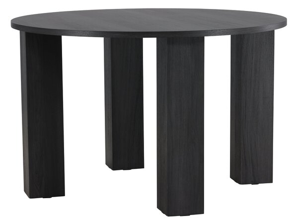 Asztal Dallas 4876, 75cm, Fekete tölgy