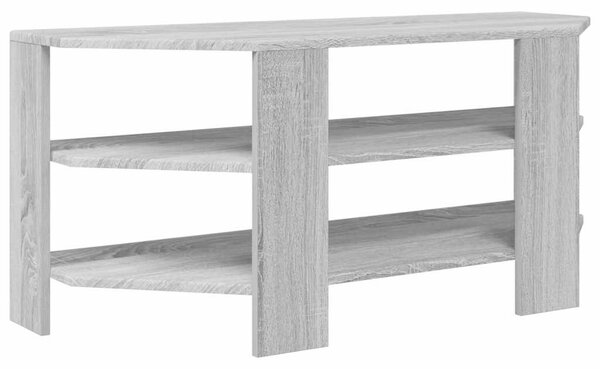 VidaXL SarokTVSzekrény Szürke Sonoma 102x40,5x45cm Faanyag