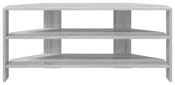 VidaXL SarokTVSzekrény Szürke Sonoma 102x40,5x45cm Faanyag
