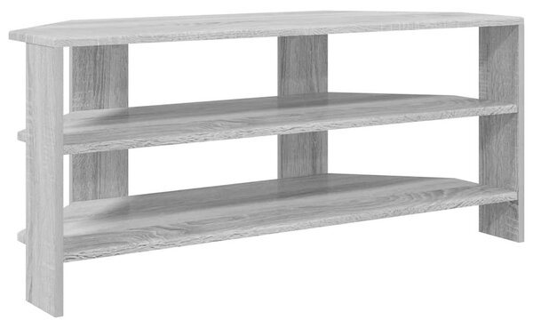 VidaXL SarokTVSzekrény Szürke Sonoma 102x40,5x45cm Faanyag