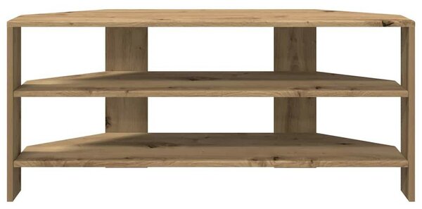 VidaXL SarokTVSzekrény Artisan tölgy 102x40,5x45cm Faanyag