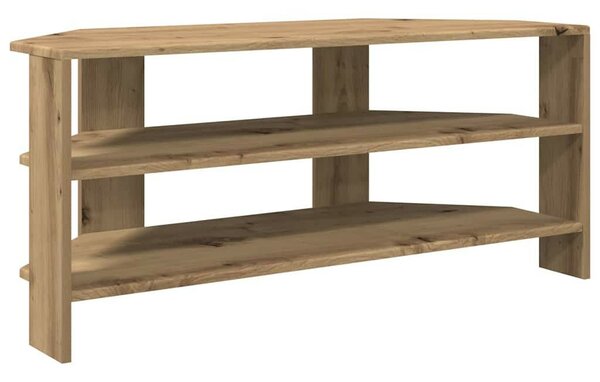 VidaXL SarokTVSzekrény Artisan tölgy 102x40,5x45cm Faanyag