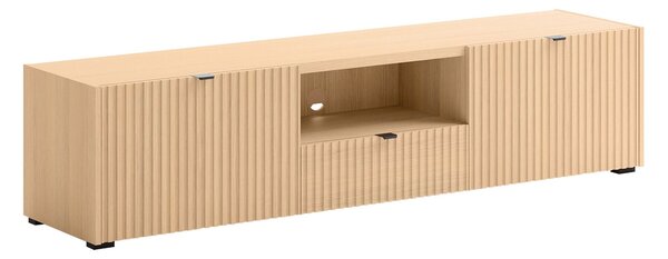 TV-állvány Comfivo Ordo, Közepes sűrűségű farostlemez, Laminált forgácslap, 43x179x40cm, Tölgy