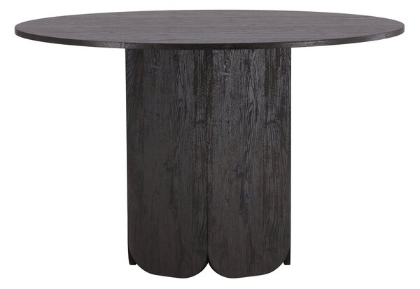 Asztal Dallas 4894, 75cm, Fekete