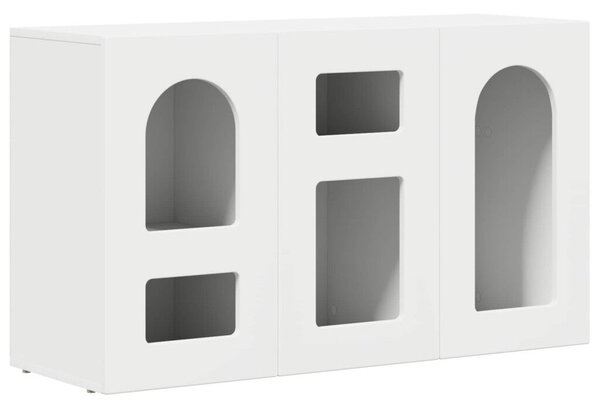 VidaXL Széf Fehér 100 x 35 x 59 cm Faanyag