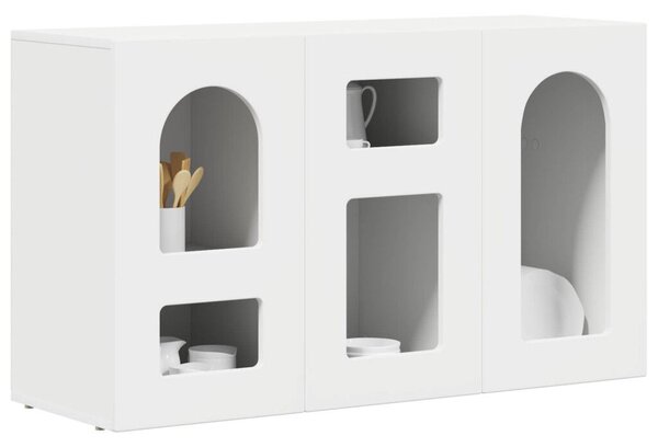 VidaXL Széf Fehér 100 x 35 x 59 cm Faanyag