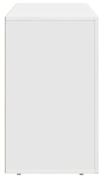 VidaXL Széf Fehér 100 x 35 x 59 cm Faanyag