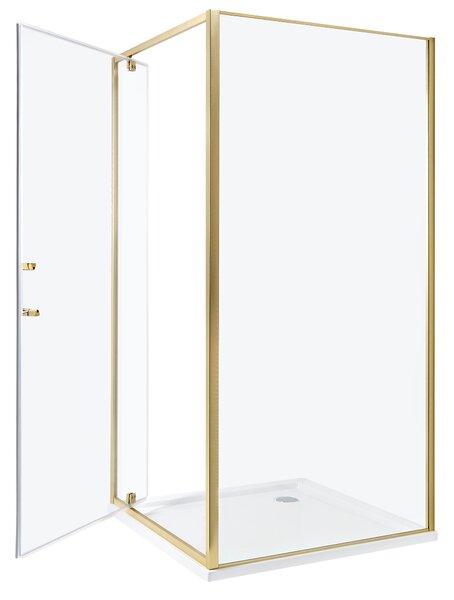 Zuhanykabin DARLI 90 x 90 x 185 cm Arany
