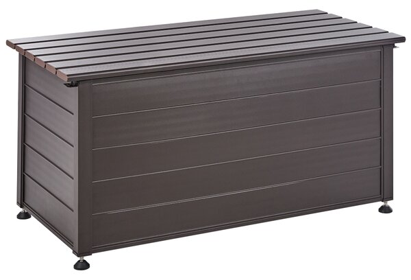Párnatartó láda CAMPALTO 123 cm 60 cm Sötétbarna