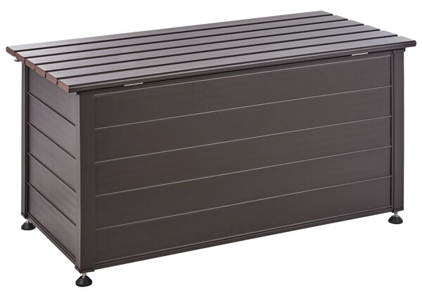 Párnatartó láda CAMPALTO 123 cm 60 cm Sötétbarna
