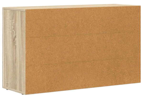 VidaXL Széf Sonoma tölgy 100 x 35 x 59 cm Faanyag
