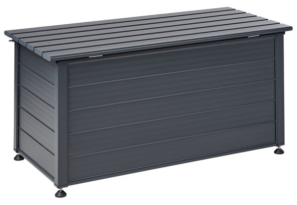 Párnatartó láda CAMPALTO 123 cm 60 cm Sötétszürke