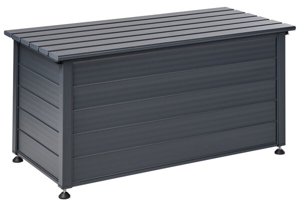 Párnatartó láda CAMPALTO 123 cm 60 cm Sötétszürke