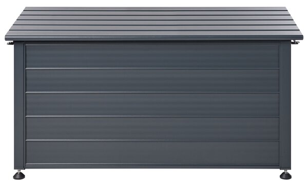 Párnatartó láda CAMPALTO 123 cm 60 cm Sötétszürke
