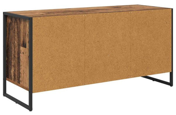 VidaXL TV szekrény fiókkal Öreg fa 100 x 36 x 49.5 cm Faanyag