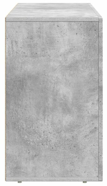 VidaXL Széf Beton Szürke 100 x 35 x 59 cm Faanyag