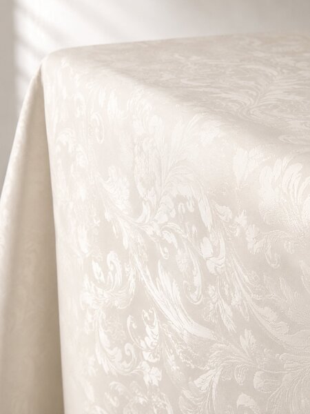 Sinsay - Asztalterítő jacquard ornamentális mintával - krémszínű