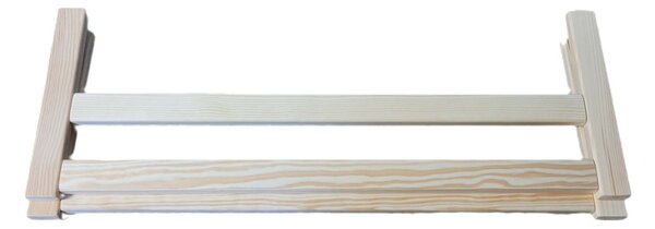 ATMOWOOD Fából készült ágykorlát 60 cm