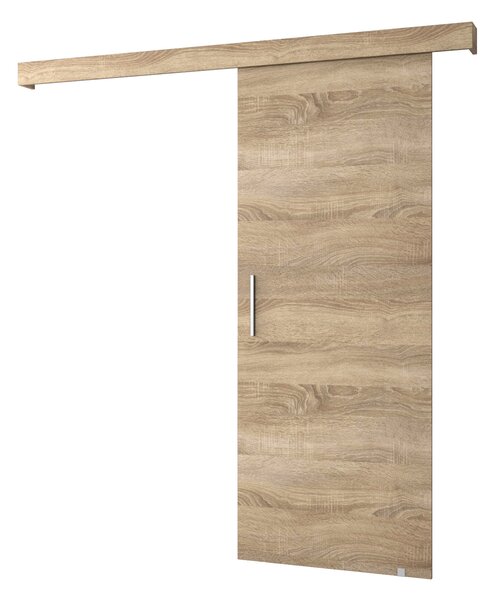 Tolóajtó 90 cm Sharlene I (sonoma tölgy + sonoma tölgy + ezüst)