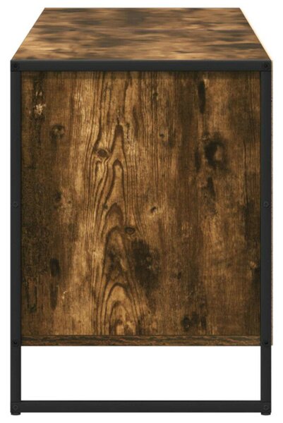 VidaXL TV szekrény Füstös tölgy 140 x 36 x 49.5 cm Faanyag