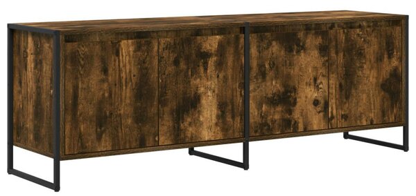 VidaXL TV szekrény Füstös tölgy 140 x 36 x 49.5 cm Faanyag